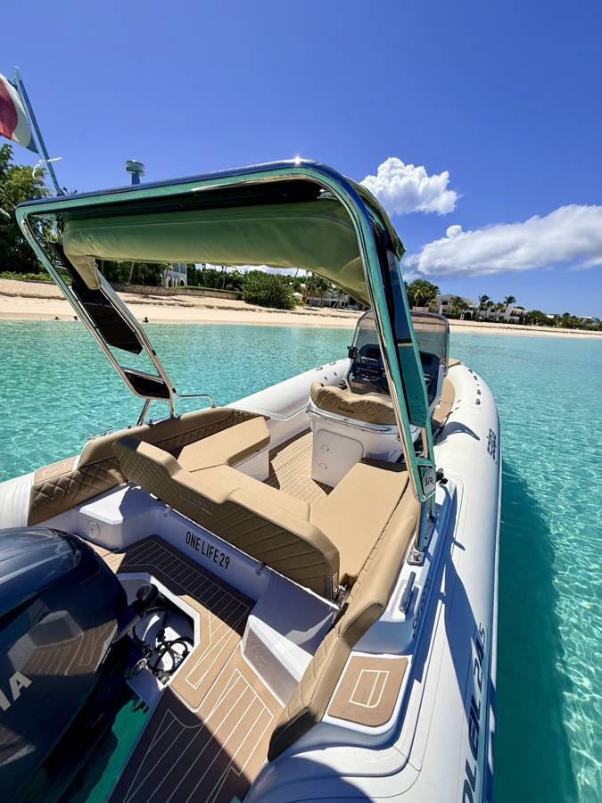 ONE LIFE 29: rear lounge and swim platform